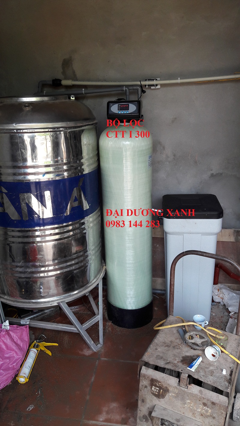 Bộ thiết bị lọc Nước máy làm mềm CTT I 300